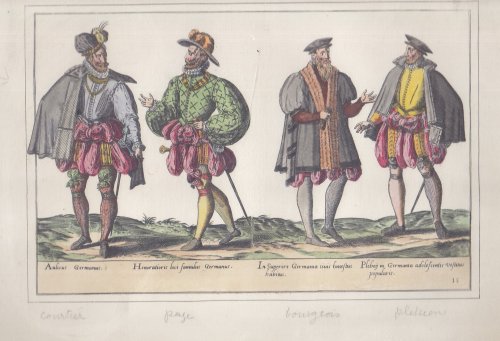 (Costume Print) German Men