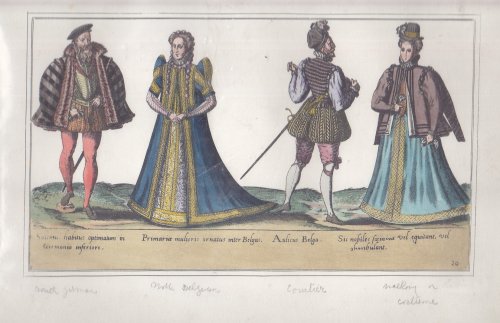 (Costume Print) German and Flemish