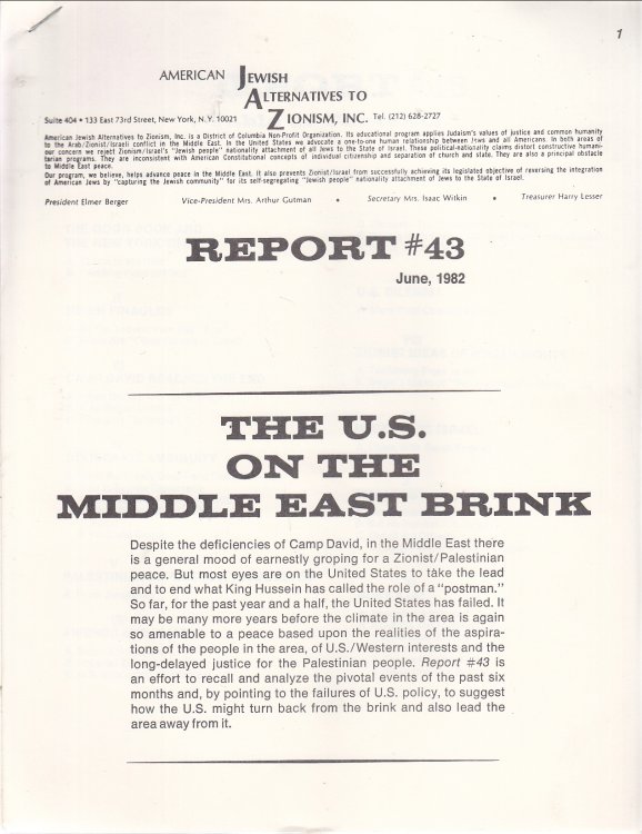 Report #43 June 1982