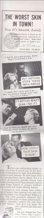 (Advertisement) Yeast Foam Tablets