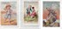 Trade Cards: set of three