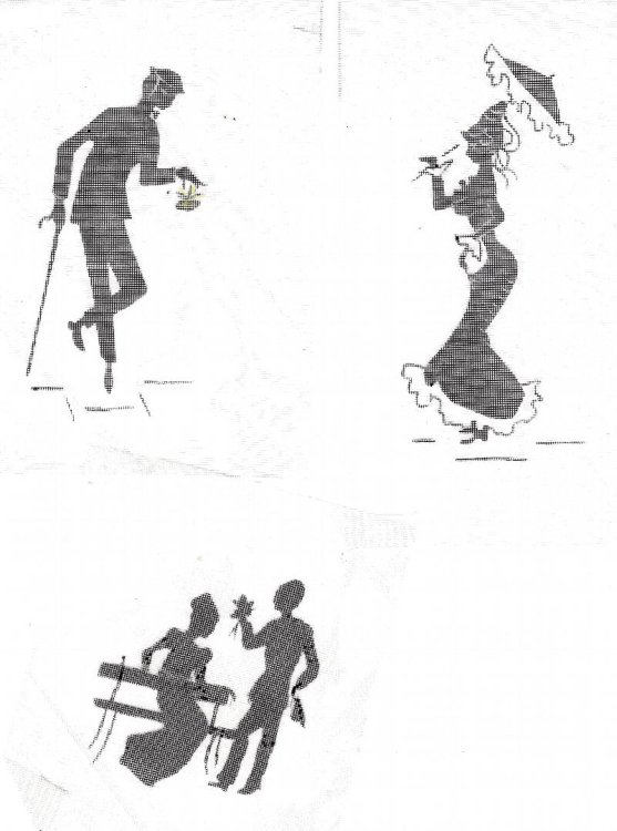 Three Mini Needlepoint Designs