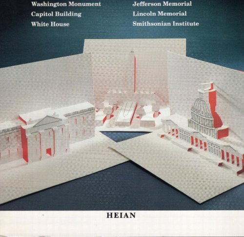 Washington Pops! paper cutting and folding of famous buildings i n Washington DC