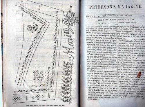Ladies National Magazine 1866 February vol XLIX