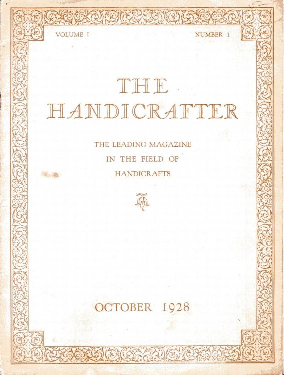 Handicrater vol 1, #1