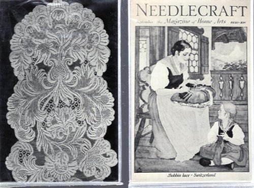 9 Postcards on Bobbin Lace