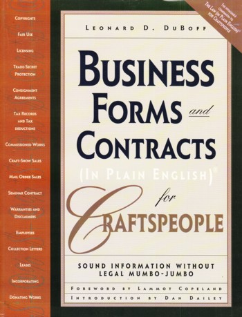 Business Forms and Contracts for Craftspepople
