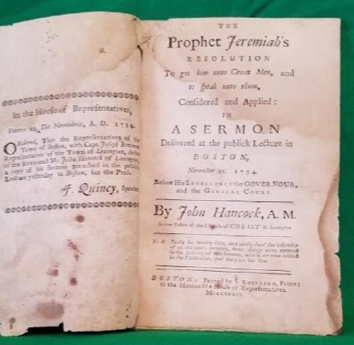 The Prophet Jeremiah's Resolution to Get Him Unto Great Men, and to Speak Unto Them, Considered and Applied: in a Sermon