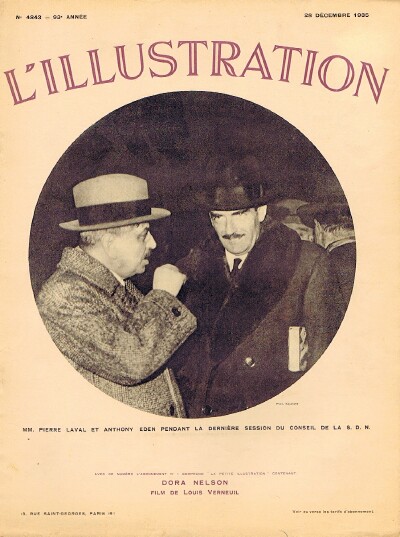 L'Illustration Magazine (No. 4843, 28 December 1935)