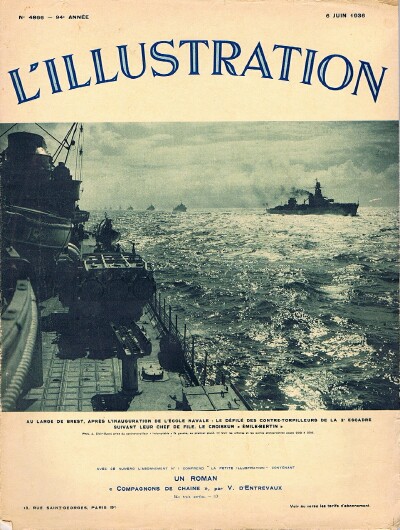 L'Illustration Magazine (No. 4866, 6 June 1936)