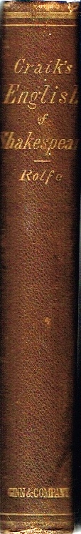 The English of Shakespeare: Illustrated in a Philosophical Commentary on his Julius Caesar