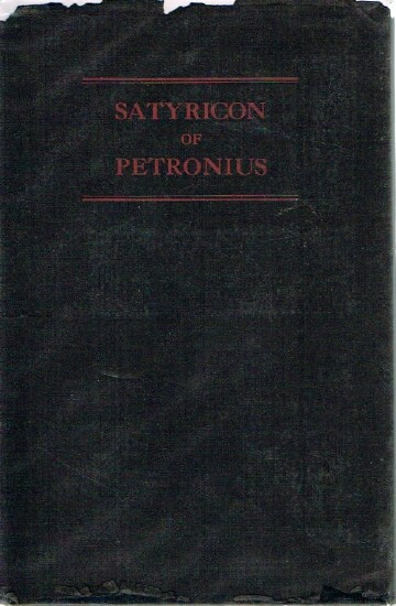 Satyricon of Petronius Arbiter translation ascribed to Oscar Wilde