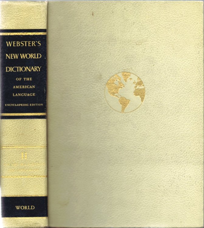 Webster's New World Dictionary Of The American Language (Volume Two, only, of Two)
