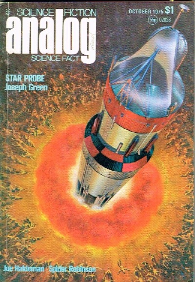 Analog: Science Fiction/Science Fact (Vol. XCV, No. 10, October 1975) 