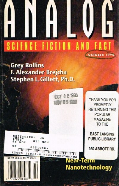 Analog: Science Fiction/Science Fact (Vol. CXVIII, No. 10, October 1998)