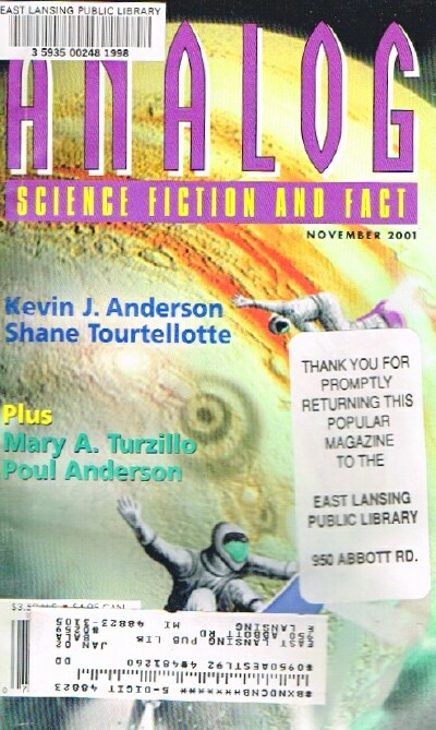 Analog: Science Fiction/Science Fact (Vol. CXXI, No. 11, November 2001)