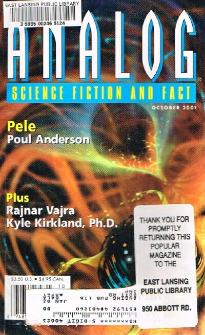 Analog: Science Fiction/Science Fact (Vol. CXXI, No. 10, October 2001)