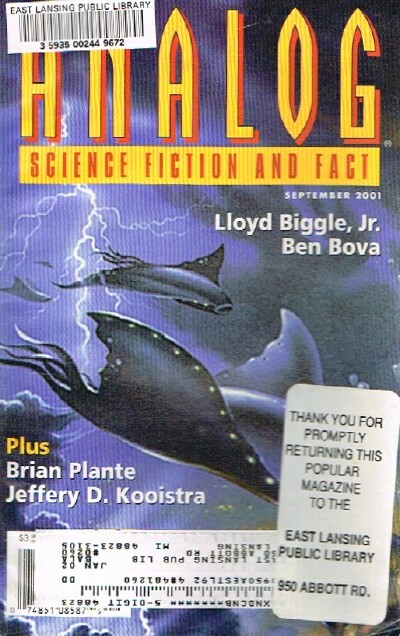 Analog: Science Fiction/Science Fact (Vol. CXXI, No. 9, September 2001)