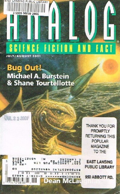 Analog: Science Fiction/Science Fact (Vol. CXXI, No. 7 & 8, July/August 2001)