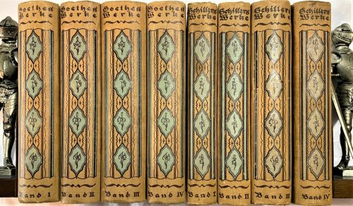 The Complete Works of Goethe and Schiller (Eight Volumes, Complete) [Goethes und Schillers smtliche Werke in vier Hauptbnden (each)]