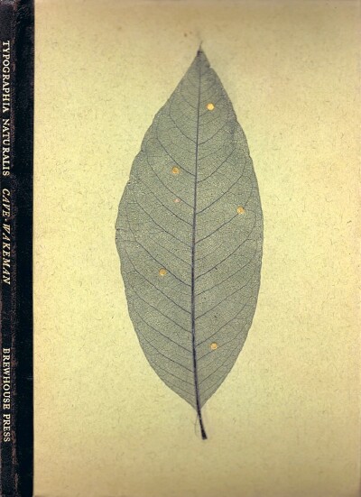 Typographia Naturalis: A History of Nature Printing