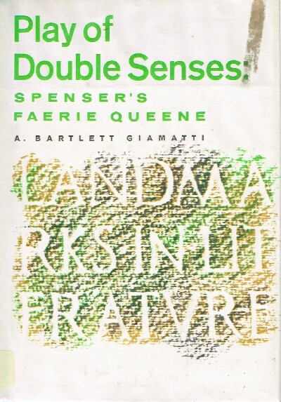 Play of Double Senses: Spencer's Fairie Queen