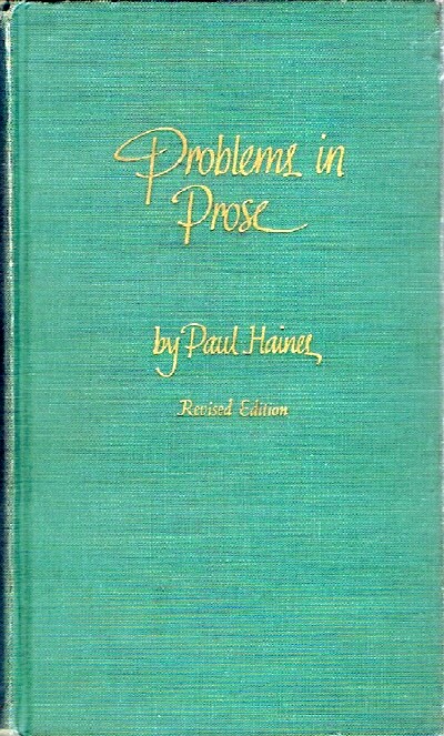 Problems in Prose