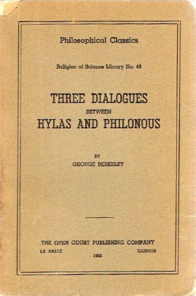 Three Dialogues Between Hylas and Philonous