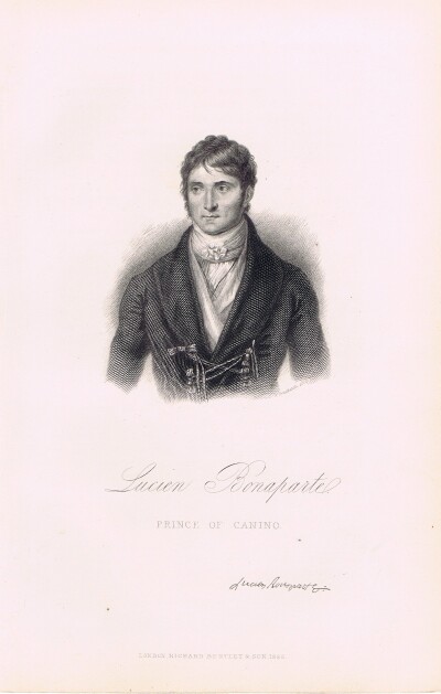 Lucien Bonaparte (Steel Engraving)