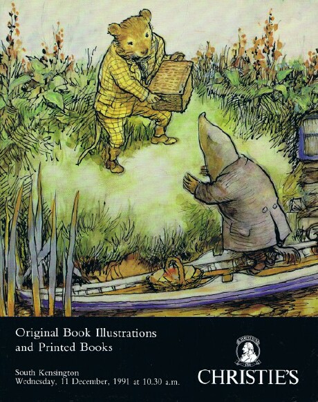 Original Book Illustrations and Printed Books (11 December, 1991)