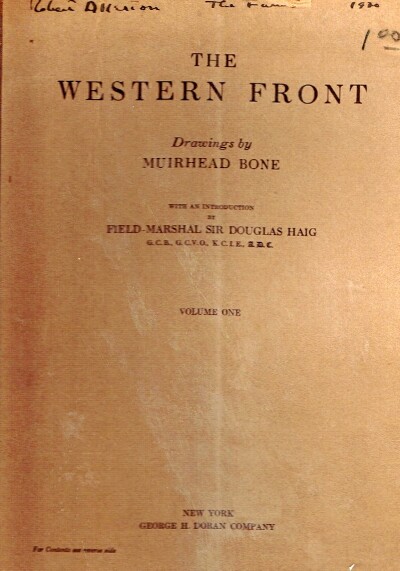 The Western Front (Volume 1 only)
