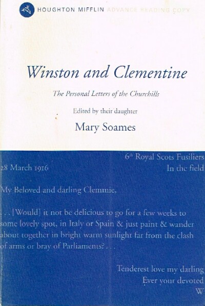 Winston and Clementine: The Personal Letters of the Churchills