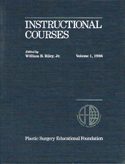 Instructional Courses Volume 1, 1988