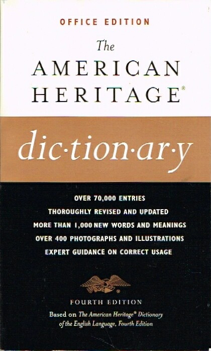 The American Heritage Dictionary: Office Edition