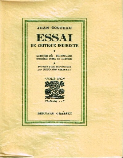 Essai de Critique Indirecte: Le Mystre Lac-Des Beaux Arts Considrs Comme un Assassinat