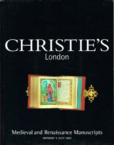 Medieval and Renaissance Manuscripts (London, 9 July 2001)