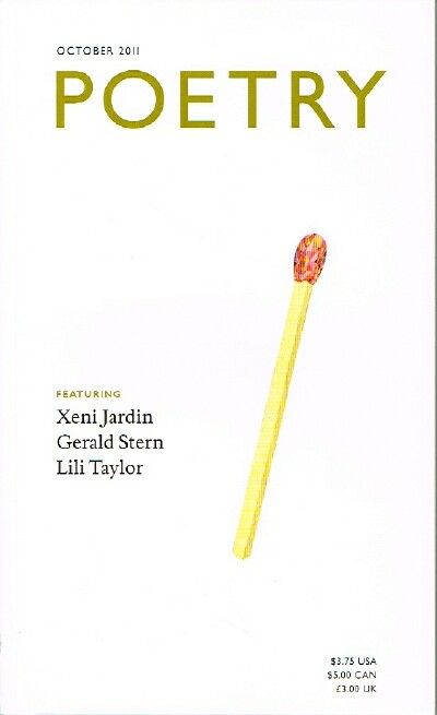 Poetry Magazine: October 2011