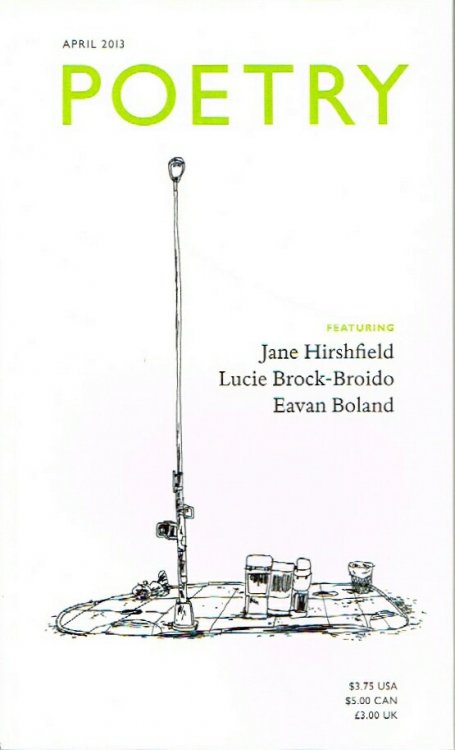 Poetry (April 2013, Volume CCII, No. 1)