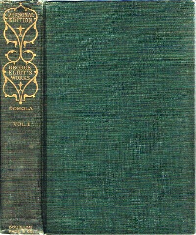 Romola and Silas Marner (Two Volumes, Complete)