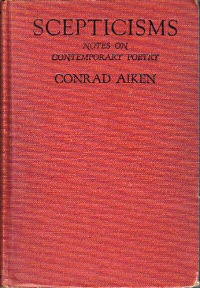 Scepticisms: Notes on Contemporary Poetry