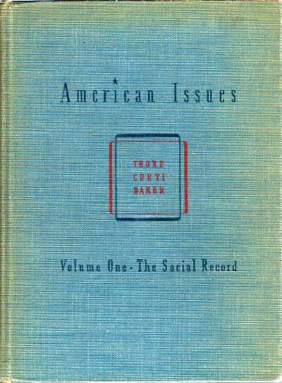 American Issues: Volume One: The Social Record