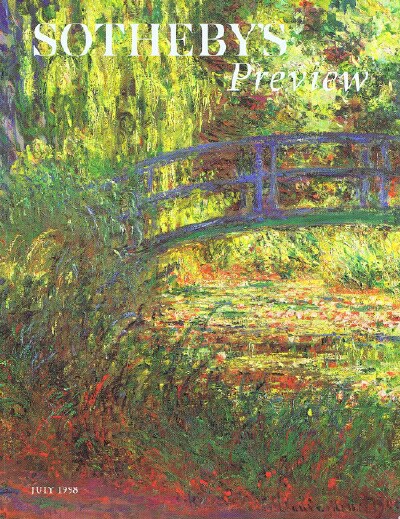 Sotheby's Preview Magazine (July 1998)