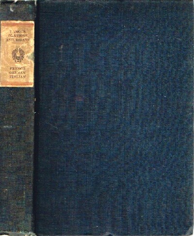 Essays of French, German and Italian Essayists Including Biographical and Critical Sketches