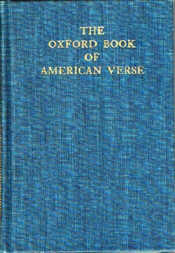 The Oxford Book of American Verse