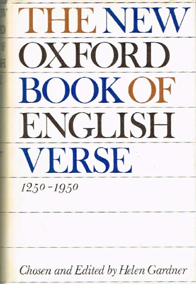 The New Oxford Book of English Verse 1250-1950