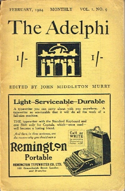 The Adelphi (Vol. 1, No. 9, February, 1924)