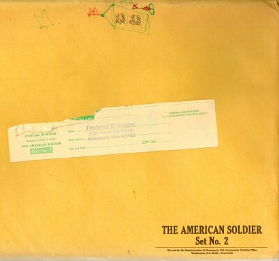 The American Soldier: Set Number 2