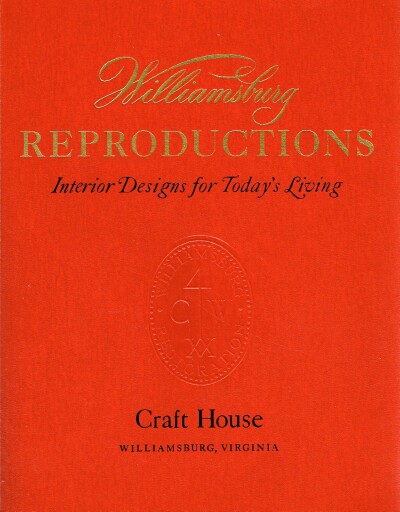 Willamsburg Reproductions Interior Designs for Today's Living