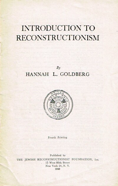 Introduction to Reconstructionism