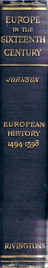 Europe in the Sixteenth Century 1494-1598